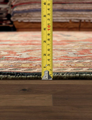 Pasargad Home Serapi Collection Hand-knotted Rustic Wool Area Rug For Timeless Interior Elegance   P-2 8x10