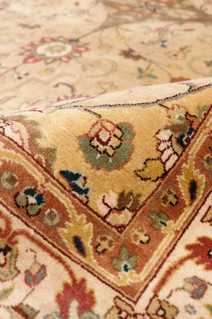 Pasargad Home Baku Collection Hand-knotted Wool Area Rug - Timeless Elegance, 11' 9" X 17' 8"   P-713b 12x18