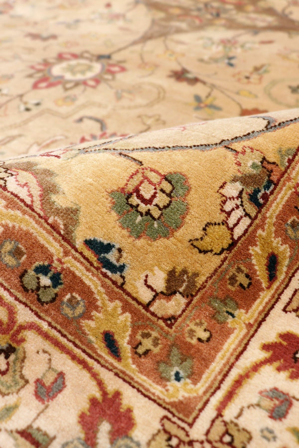 Pasargad Home Baku Collection Hand-knotted Wool Area Rug - Timeless Elegance, 11' 9" X 17' 8"   P-713b 12x18