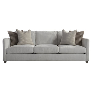 Bernhardt Bernhardt Rory Sofa In Portobello Fabric — Deep Feather-Down Cushions, Angled Panels, Made-To-Order P7857A
