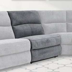 Parker House Parker Living Polaris Recliner - Modern Comfort With Power Motion And Stylish Detailing For Your Home Grey 100% Polyester (W) Mpol#840-big