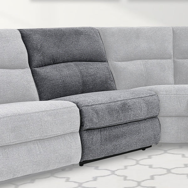 Parker House Parker Living Polaris Recliner - Modern Comfort With Power Motion And Stylish Detailing For Your Home Grey 100% Polyester (W) Mpol#840-big