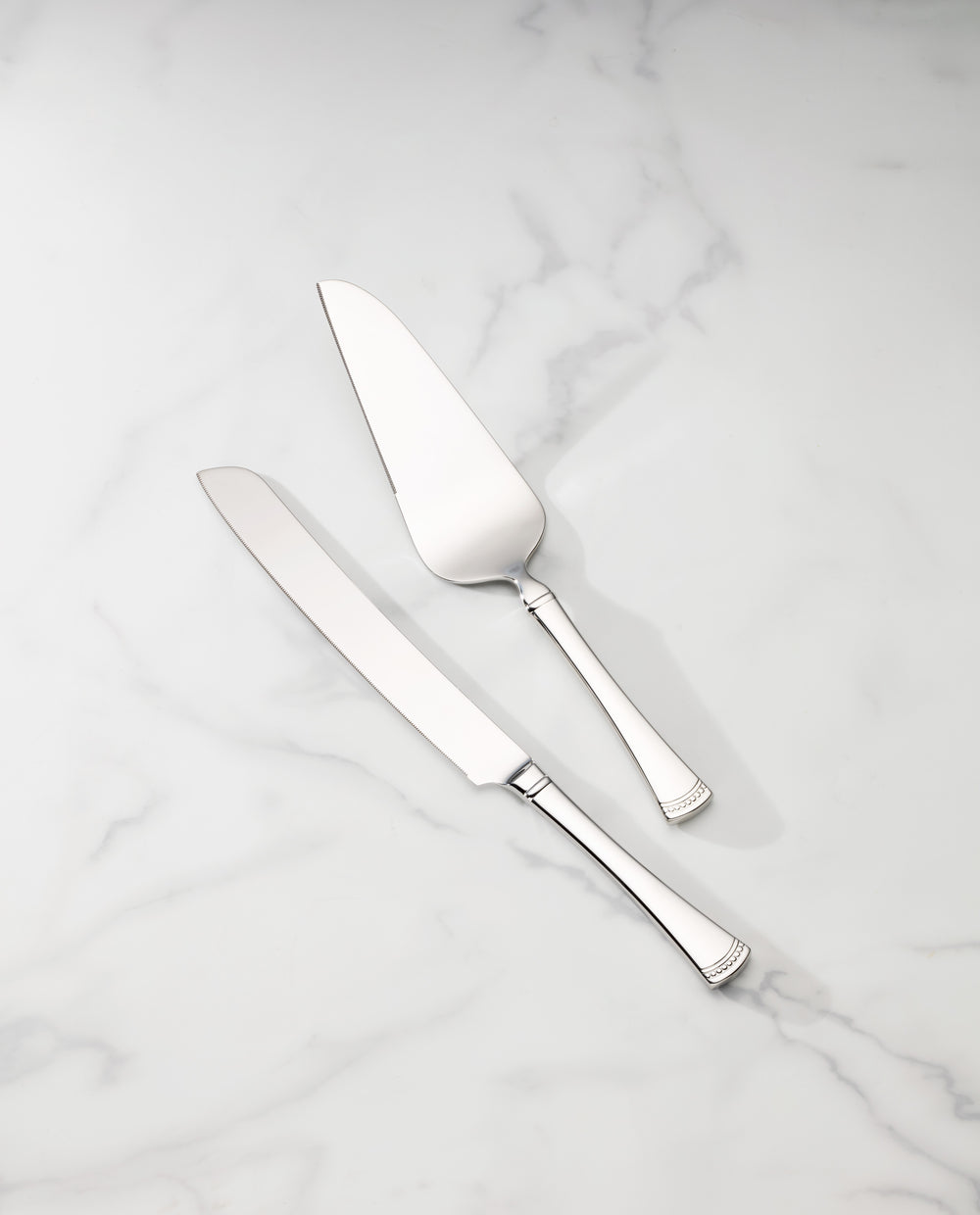 Lenox Portola 2-Piece Dessert Set Metallic, STAINLESS METAL 896003