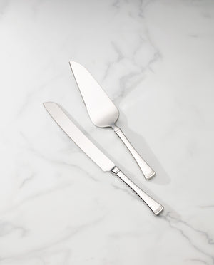 Lenox Portola 2-Piece Dessert Set Metallic, STAINLESS METAL 896003