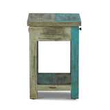 Christopher Knight Home® - Noble House - Meader Boho Handmade Distressed Mango Wood Large Side Table