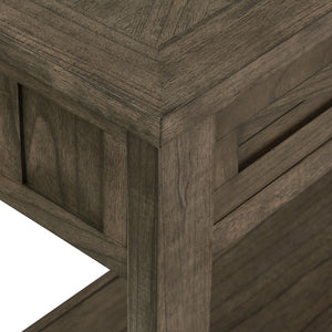 Homelegance By Top-Line Niccolo 48" Console Table Grey Wood