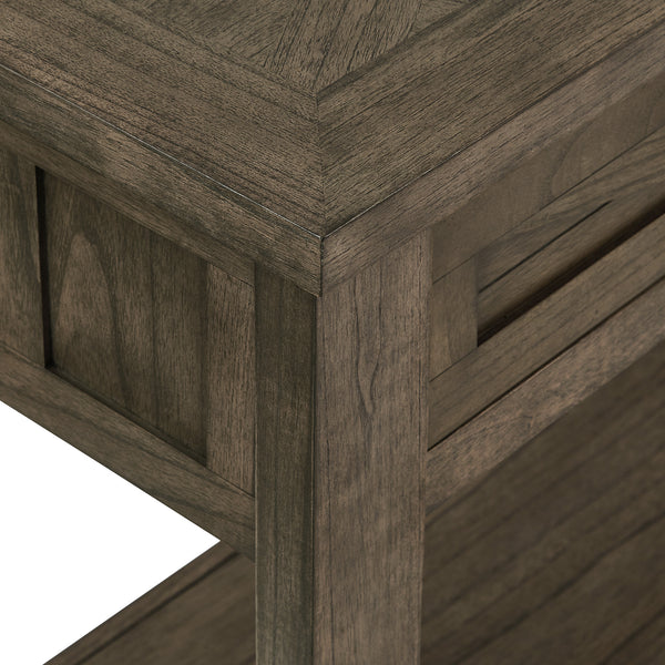 Homelegance By Top-Line Niccolo 48" Console Table Grey Wood