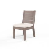 Laguna Armless Dining Chair in Canvas Flax, No Welt SW3501-1A-FLAX-STKIT Sunset West