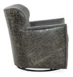 Swivel Chair Grey  Hooker Furniture