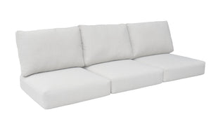 English Elm Steve Silver - Dalilah 3-Piece Outdoor Set Gray - Lightweight Aluminum Frame, Fade-Resistant Fabric, Comfort Foam B081S00434