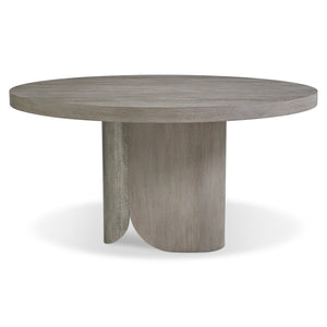 Bernhardt Nexus Sculptural Mahogany Dining Table with Graphite Cast Aluminum Base — Timeless Modern Centerpiece K2142