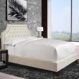 Parker House Parker Living Sleep Jasmine - Champagne Queen Bed Champagne Natural 100% Polyester (W) BJAS#8000-2-CMP