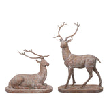 Park Hill Cast Iron Estate Stags - Set of 2 EAG80265