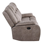 Parker House Parker Living Blake - Desert Taupe Manual Reclining Sofa Loveseat and Recliner Desert Taupe 100% Polyester (W) MBLA-321-DTAU