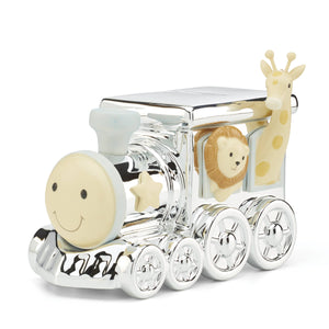 Lenox Reed and Barton Animal Train Silverplate Bank Metallic, SLVR PLATE PORCELAIN 897382