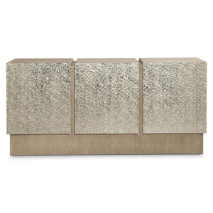 Bernhardt Bernhardt Konstance Wood Buffet with Bronze Metal Accents and Adjustable Interior Storage 357136