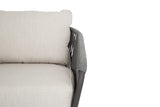 Florence Club Chair in Echo Ash, No Welt SW4201-21-ASH-STKIT Sunset West