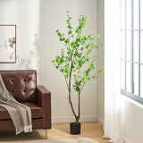 Christopher Knight Home® Noble House 180Cm Artificial Disc Leaf Tree