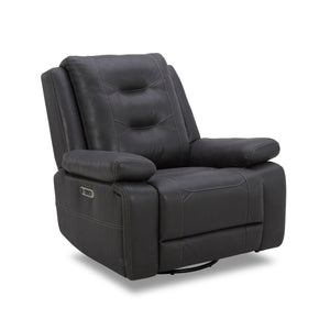 Parker Living Caldwell - Tahoe Charcoal Power Swivel Glider Recliner Tahoe Charcoal MCAL#812GSPH-TACH Parker House