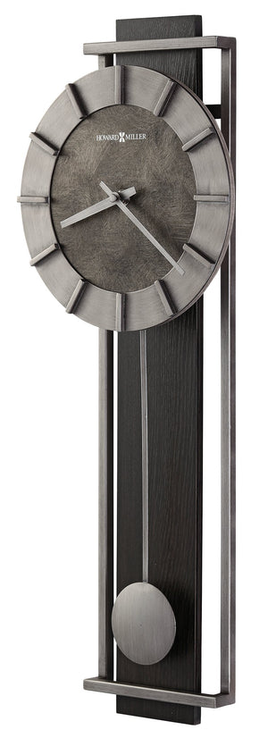 Hekman Furniture 625692 Oscar Wall Clock - Contemporary Black And Silver Design For Modern Home Decor And Style  Oscar Wall Clock 625692