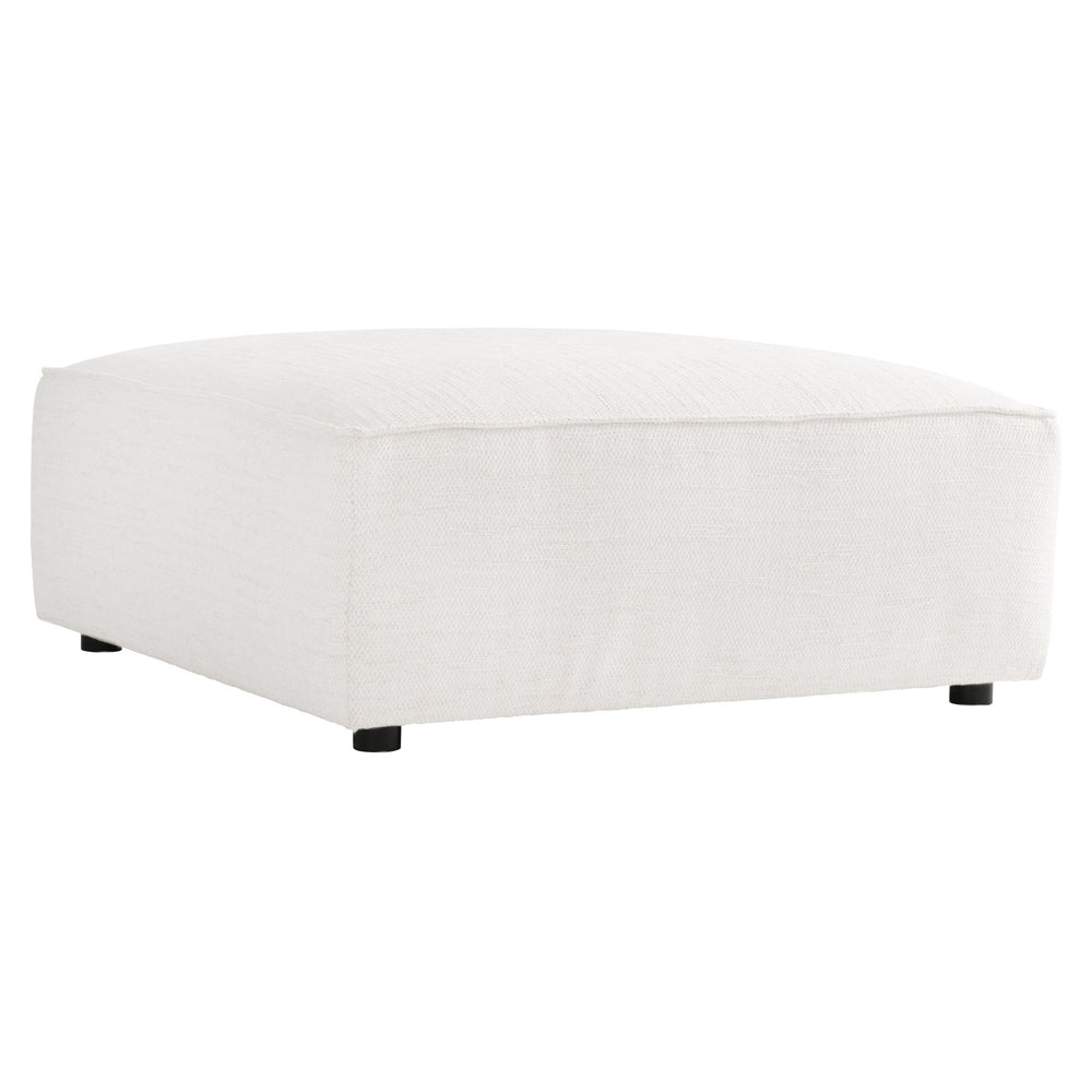 Bernhardt Bernhardt Bliss Fabric Ottoman — Plush 40"X40" Low-Profile Seat, Customizable Upholstery & Welt Trim - Made to Order P7431A