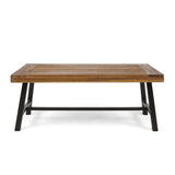 Christopher Knight Home® - Noble House - Carlisle Outdoor Acacia Wood Coffee Table, Sandblast Finish