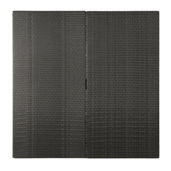 English Elm Christopher Knight Home® - FIONA Outdoor 64" Square Wicker Dining Table – Durable Iron Frame Patio Table for Large Gatherings Grey 66.75 L x 35.25 W x 7.25 H 62333.00GRY