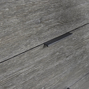 Bernhardt Bernhardt Tribeca Tall Drawer Chest With Tadon White Oak Finish, 5 Soft‑Close Drawers, Rustic Style 333118