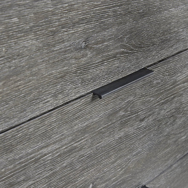 Bernhardt Bernhardt Tribeca Tall Drawer Chest With Tadon White Oak Finish, 5 Soft‑Close Drawers, Rustic Style 333118