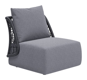 Mekan Accent Chair Gray 704024 Zuo Modern