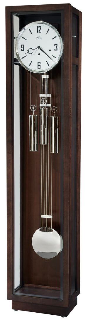 Hekman Furniture 2570 Rutland Grandfather Clock - Elegant Cherry Design With Melodic Chimes & Custom Heirloom Nameplate Manhattan Rutland Grandfather Clock 2570