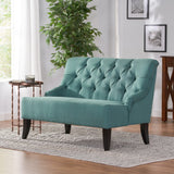 Christopher Knight Home® - Noble House - Nicole Contemporary Tufted Fabric Settee