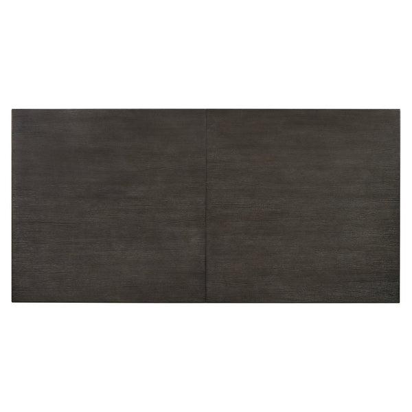 Bernhardt Bernhardt Geneve Wire-brushed Oak Dining Table with Architectural Base Seats Eight K2291