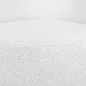 English Elm Christopher Knight Home® - Swivel Upholstered Accent Chair with Plush Fabric Comfort and 360° Rotation for Living Rooms White 74240.00WHI