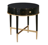 Pulaski Furniture Soft Black Round Accent Table with Storage P301012-PULASKI P301012-PULASKI