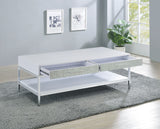 English Elm Steve Silver - Mirage - Coffee Table - White