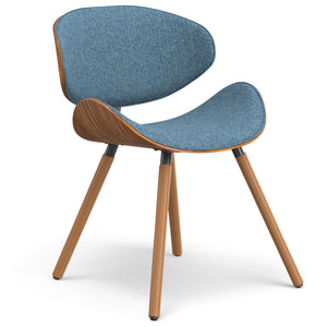 English Elm Marana Dining Chair In Denim Blue - Mid-Century Modern Style With Comfort And Versatile Design B136P158914
