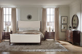 Bella Donna Upholstered Bed Beige BellaDonna Collection 6900-90866-04 Hooker Furniture