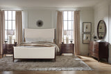 Bella Donna California King Upholstered Bed Beige  Hooker Furniture