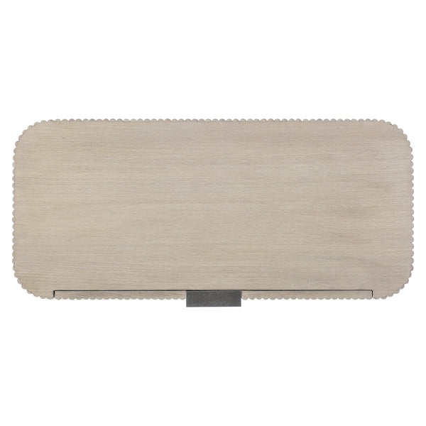 Bernhardt Bernhardt Lucerne Wire-brushed Oak Five Drawer Chest with Reeded Surround for Bedroom 393140
