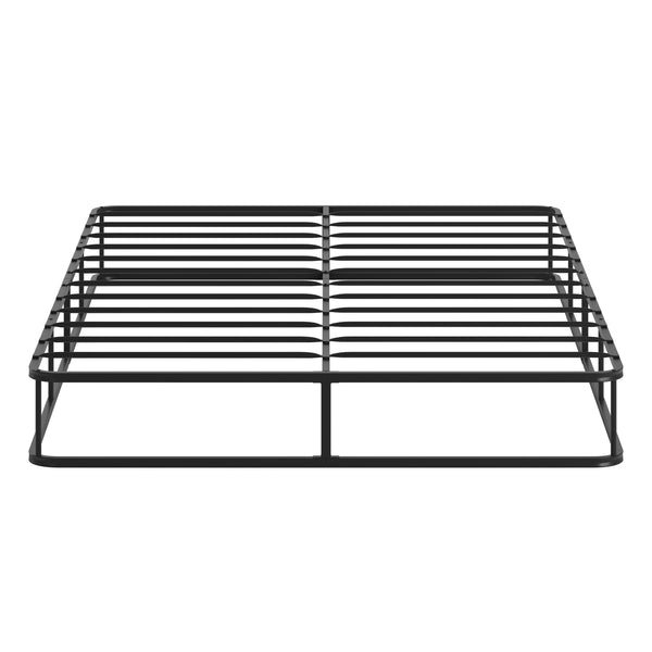 Homelegance By Top-Line Genevieve Black Metal Platform Bed Frame Black Metal