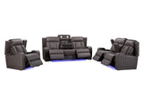 Parker Living Equinox - Mercury Power Reclining Sofa Loveseat and Recliner Mercury MEQU-321PH-MERC Parker House