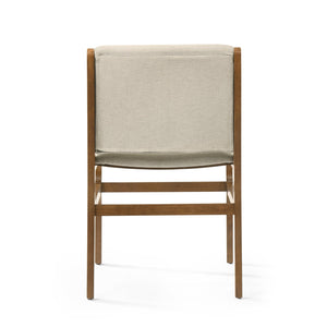 English Elm Christopher Knight Home® - DINING Chair Upholstered Rubberwood Frame Modern Contemporary Design Comfortable Seating Set Wheat 73421.00WHEAT