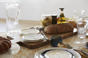 Lenox Wildflowers Accent Plates, Set of 4 White, WHITE STONEWARE 896608