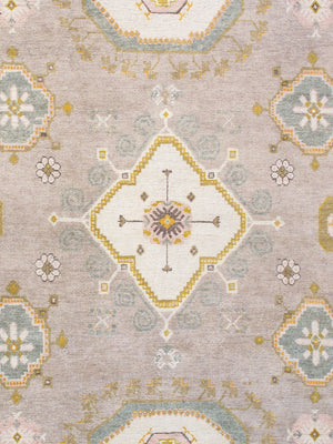 Pasargad Home Khotan Collection Hand-knotted Camel Wool Area Rug - Timeless Elegance For Your Space   Pa-26 12x15