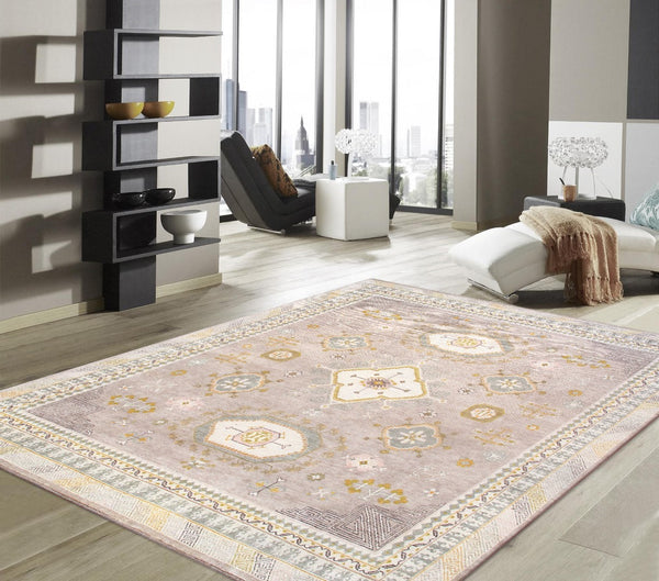 Pasargad Home Khotan Collection Hand-knotted Camel Wool Area Rug - Timeless Elegance For Your Space   Pa-26 9x12