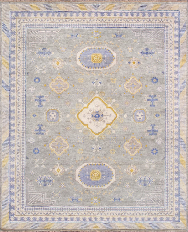 Pasargad Home Khotan Collection Hand-knotted Camel Wool Area Rug - Timeless Elegance For Your Space   Pa-26c 8x10