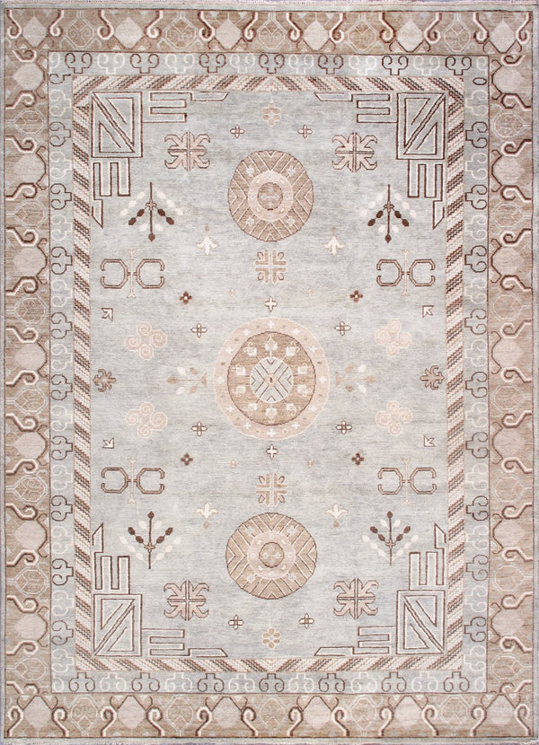 Pasargad Home Khotan Collection Hand-knotted Camel Wool Area Rug - Timeless Elegance For Your Space   Pa-27a 10x14