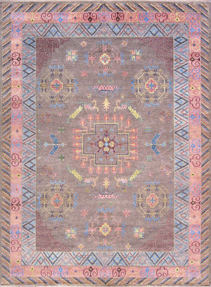 Pasargad Home Khotan Collection Hand-knotted Camel Wool Area Rug - Timeless Elegance For Your Space   Pa-28a 10x14