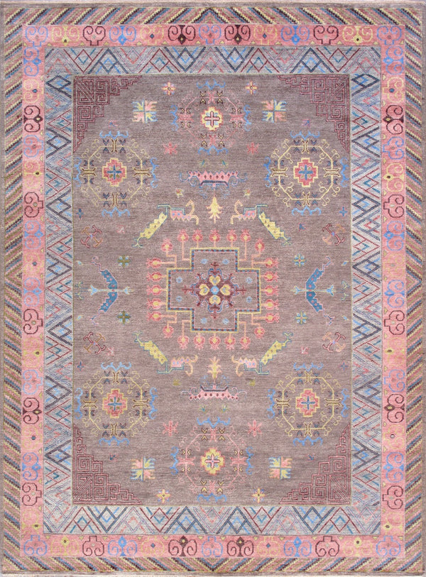 Pasargad Home Khotan Collection Hand-knotted Camel Wool Area Rug - Timeless Elegance For Your Space   Pa-28a 10x14